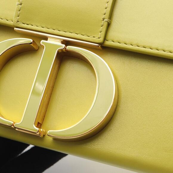 CHRISTIAN DIOR Green Leather Shoulder Bag - Picture 6 of 12